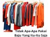 Tidak apa-apa pakai baju yang itu-itu saja