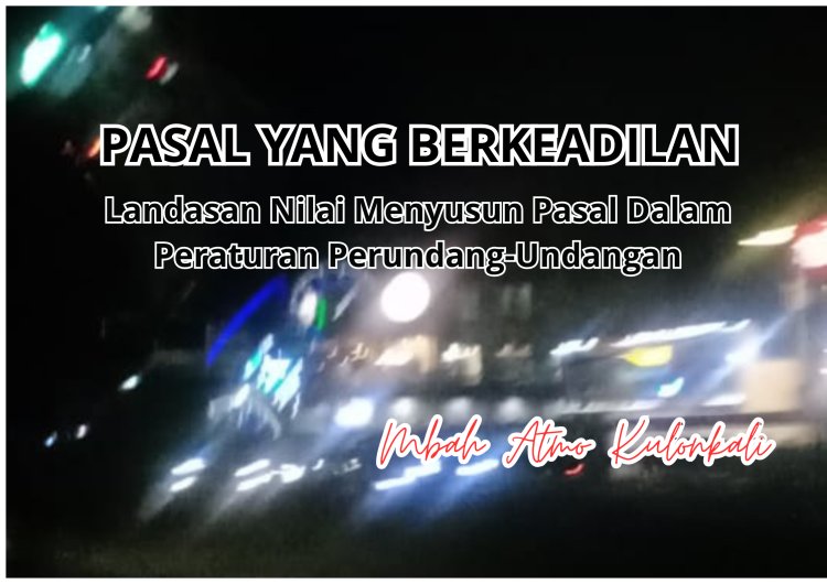 PASAL YANG BERKEADILAN